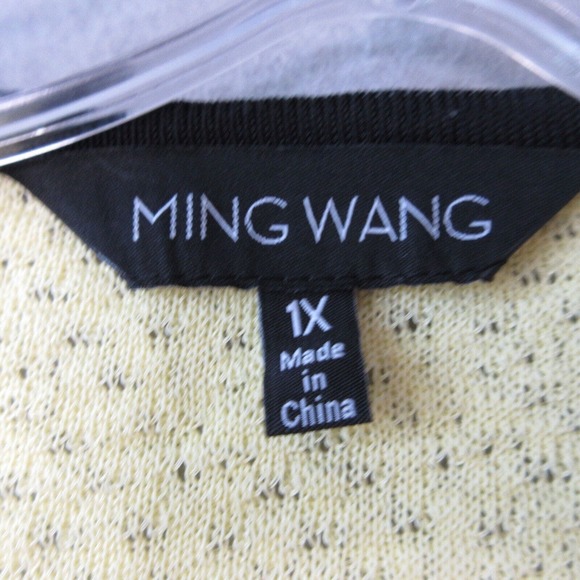 Ming Wang Cardigan win Set Plus 1X Yellow Career Church Spring - Picture 2 of 16